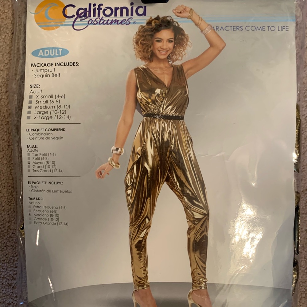 •California Costumes• 70’s Glitz Outfit
